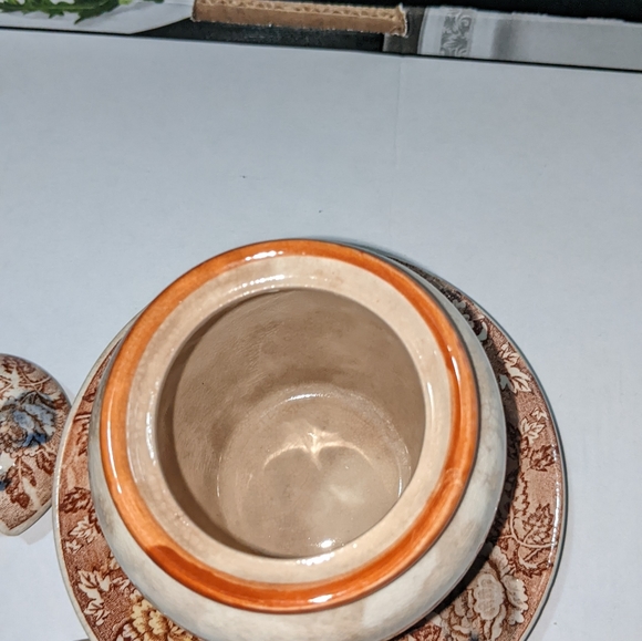 Vintage 1950's Mountain Woodland by Nasco Jam Jar - Picture 4 of 14